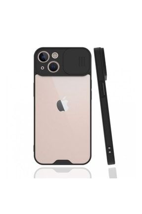 Iphone 13 Uyumlu Sürgülü Ultra Ince Renkli Kamera Korumalı Koruyucu Kılıf Sürgülü-Parfe-Apple-iPhone-13