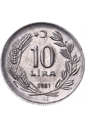 1981 Yılı 10 Lira Ççt Tcm2795 TCM2795