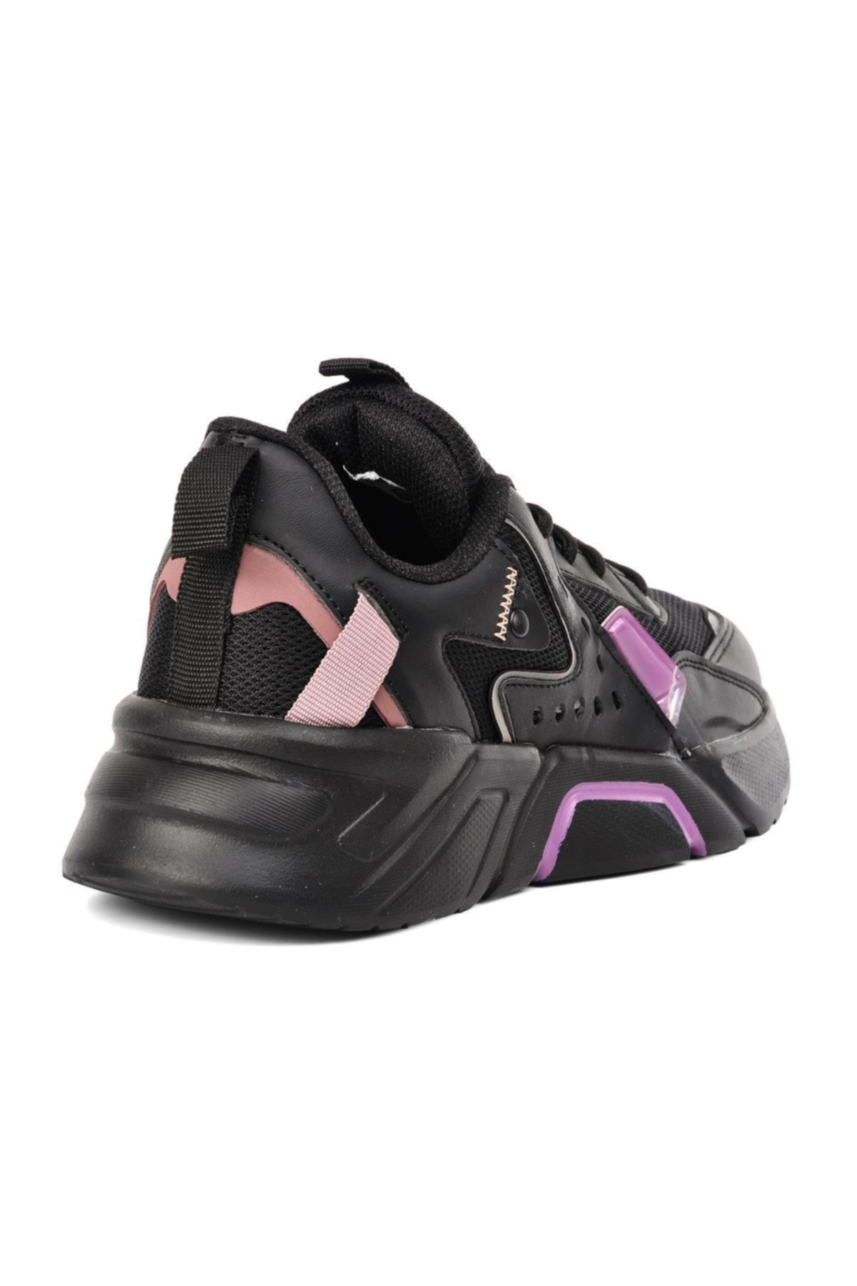 DUNLOP 1813 Siyah Kadın Kalın Taban Sneaker SN7700