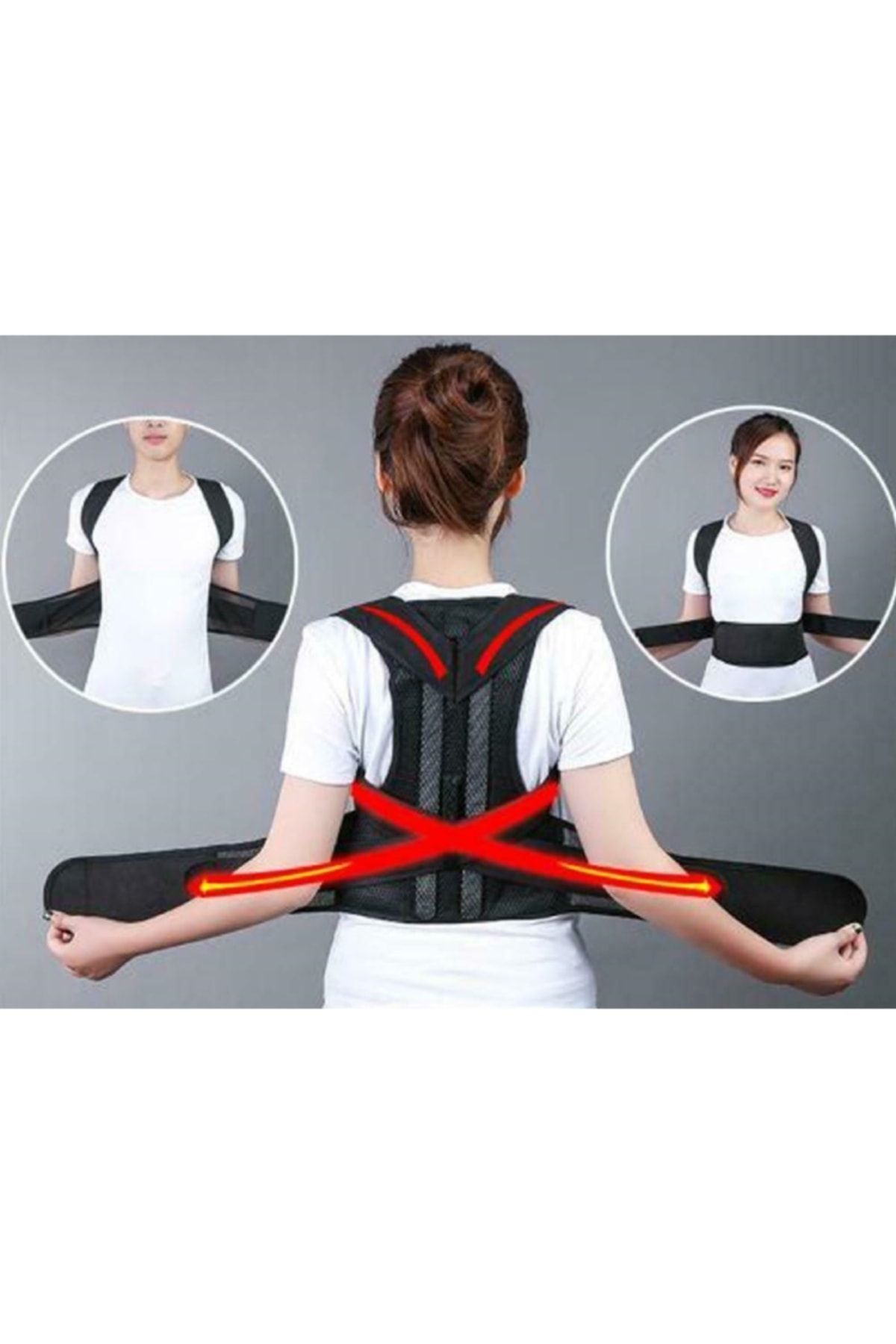 Ankaflex-Upright Posture Corset, Double Underwire, Anti-Hunchback, Waist-Back Support Apparatus for Standing Upright 4