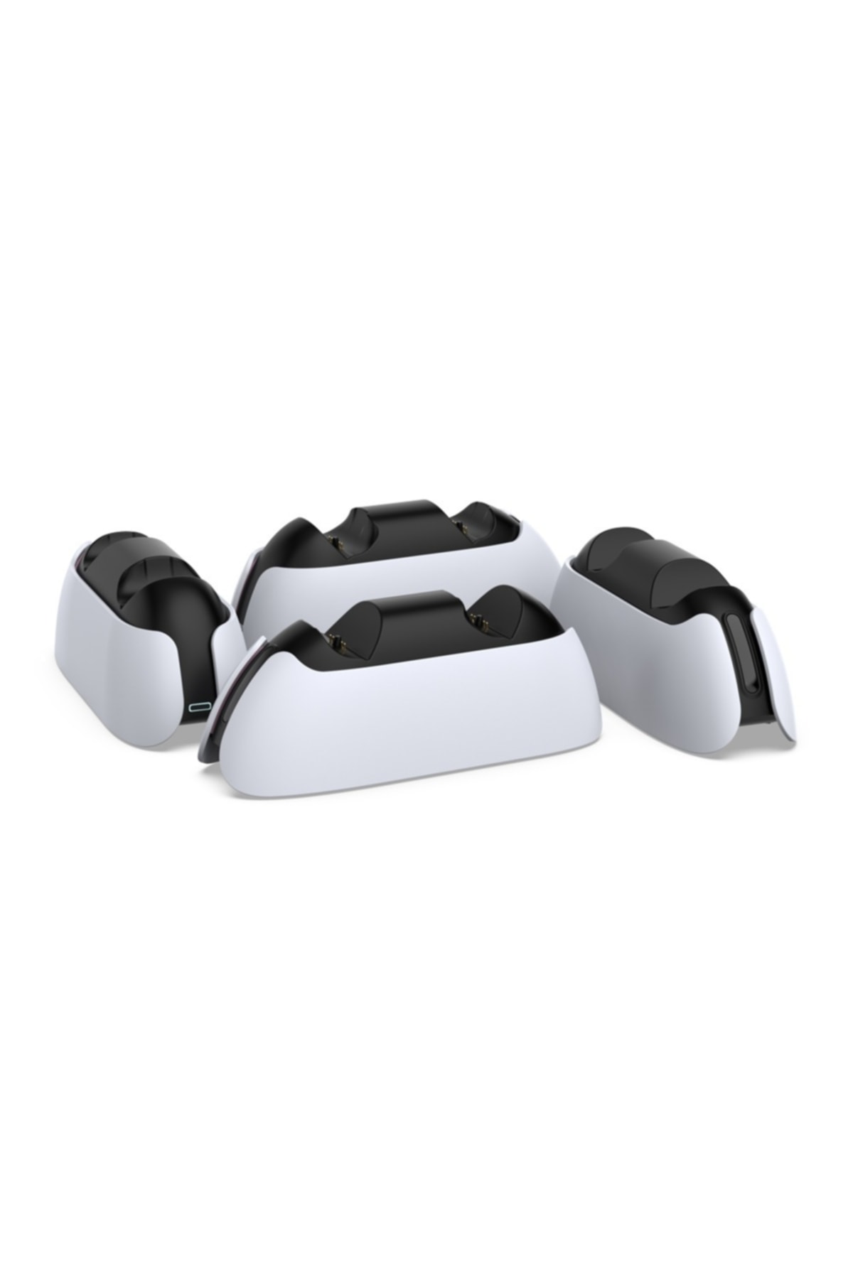 P5-5103 Led Işıklı Ikili Ps5 Joystick Kol Şarj Stand 5