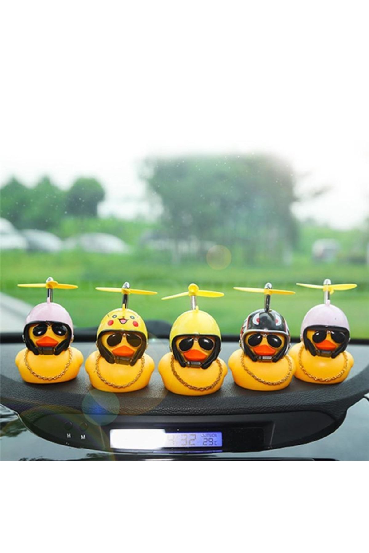 ROTA-Duck SpongeBob Patterned Vehicle Torpedo Ornament with Helmet - Magnificent SpongeBob Patterned Torpedo Ornament 2