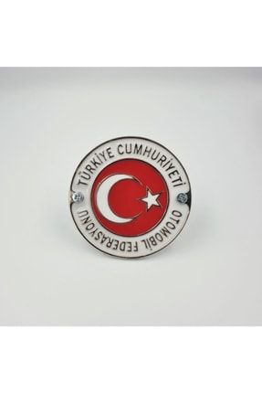 Türkiye Otomobil Federasyonu Döküm Vidalı Panjur Arması 2542872800