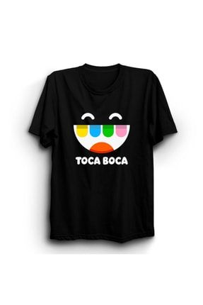 Toca Boca Logo Baskılı T-shirt TT-KPPC19400