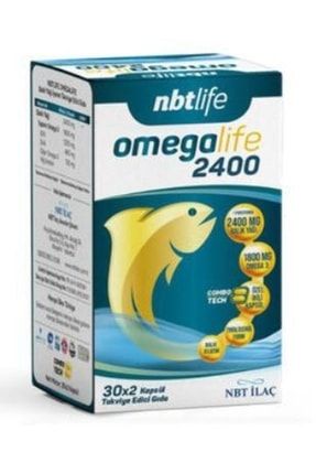 Life Omega Life 2400 Balık Yağı 60 Kapsül NBT3060