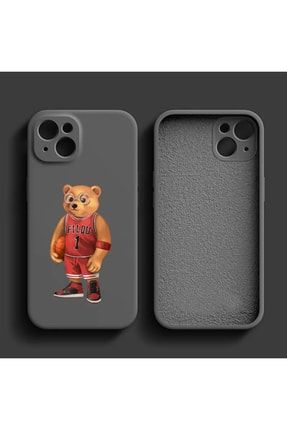 Iphone 13 Mini Uyumlu Kılıf Cool Teddy Lansman Silikon Kılıf Kapak BilişimAkademi-Teddy-13Mini-100