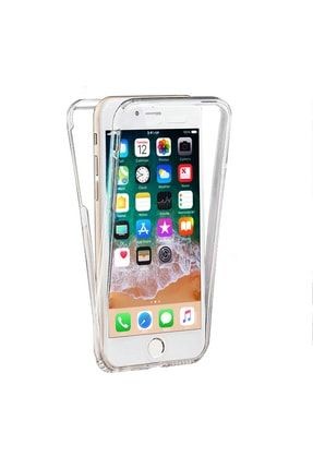 Apple Iphone 7 Plus Kılıf, 360 Çift Taraflı Silikon Şeffaf CU14763-SFF
