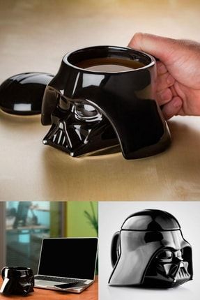 Darth Vader Tasarımlı Dekoratif Seramikten Yapılma Star Wars Darth Vader Mug Kupa Seramik Kupa klç001a