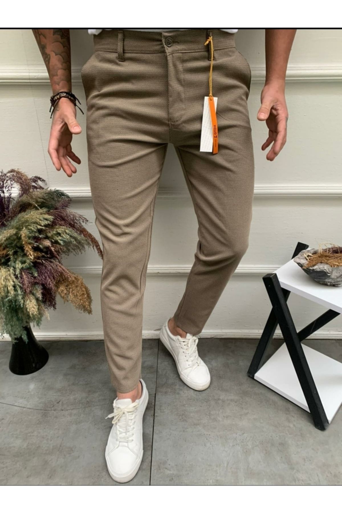 Mens pants above ankle outlet