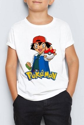 Pokemon Çocuk Tişört T-shirt Mr-05 PRA-5804881-955698