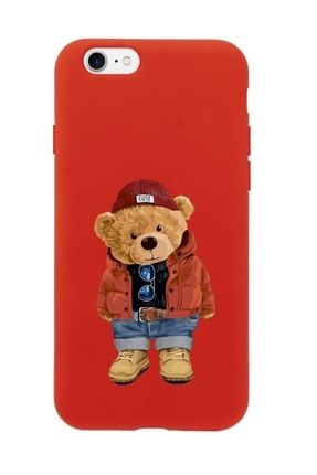Iphone 7 Uyumlu Teddy Bear Premium Silikonlu Telefon Kılıfı BaskılıKılıf7/8