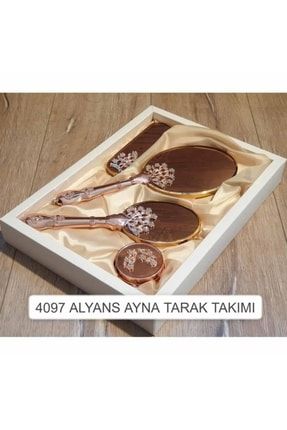Alyans Ayna Takımı Lüx Gold ALYANS-AYNA-TAKIMI-LUX-4097-001