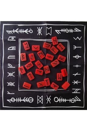 El Yapımı Rune Seti, Kutsal Run Taşları 25 Adet Run Taşları runekır