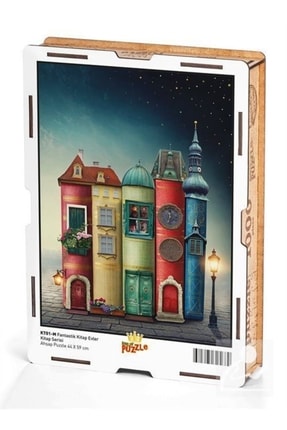 Kitap Serisi - Fantastik Kitap Evler 1000 Parça Puzzle 468682