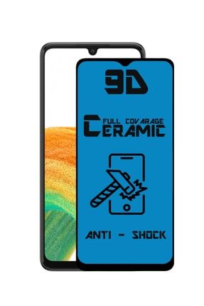 Samsung Galaxy A33 Tam Kaplayan Seramik Nano Esnek Ekran Koruyucu Cam CW_SERCAM_SAMA33
