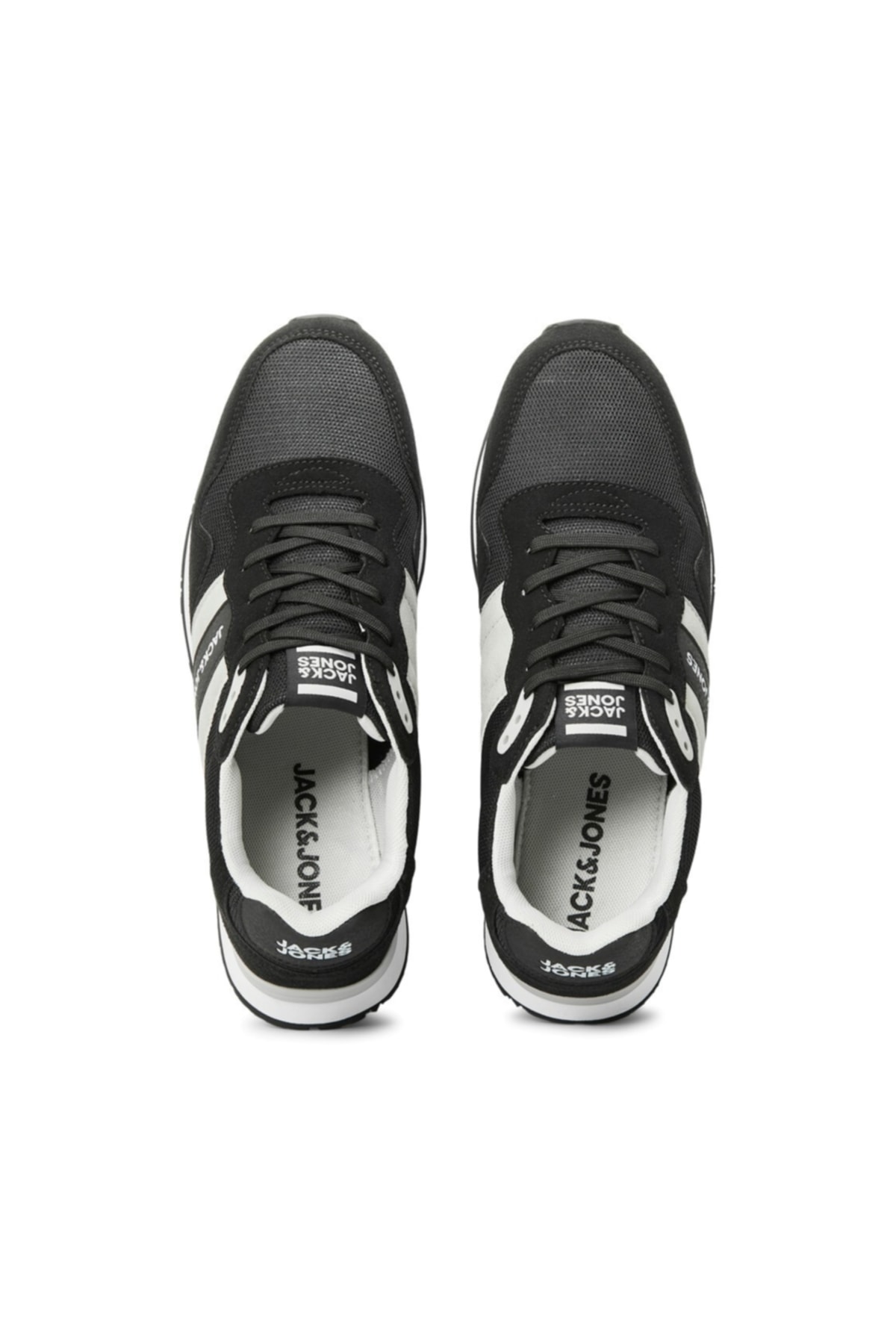 کفش کژوال جک اند جونز مردانه کائوچو خاکستری  هندسی      Daily/روزانه | Jack & Jones TYC00404795011 - تصویر 3