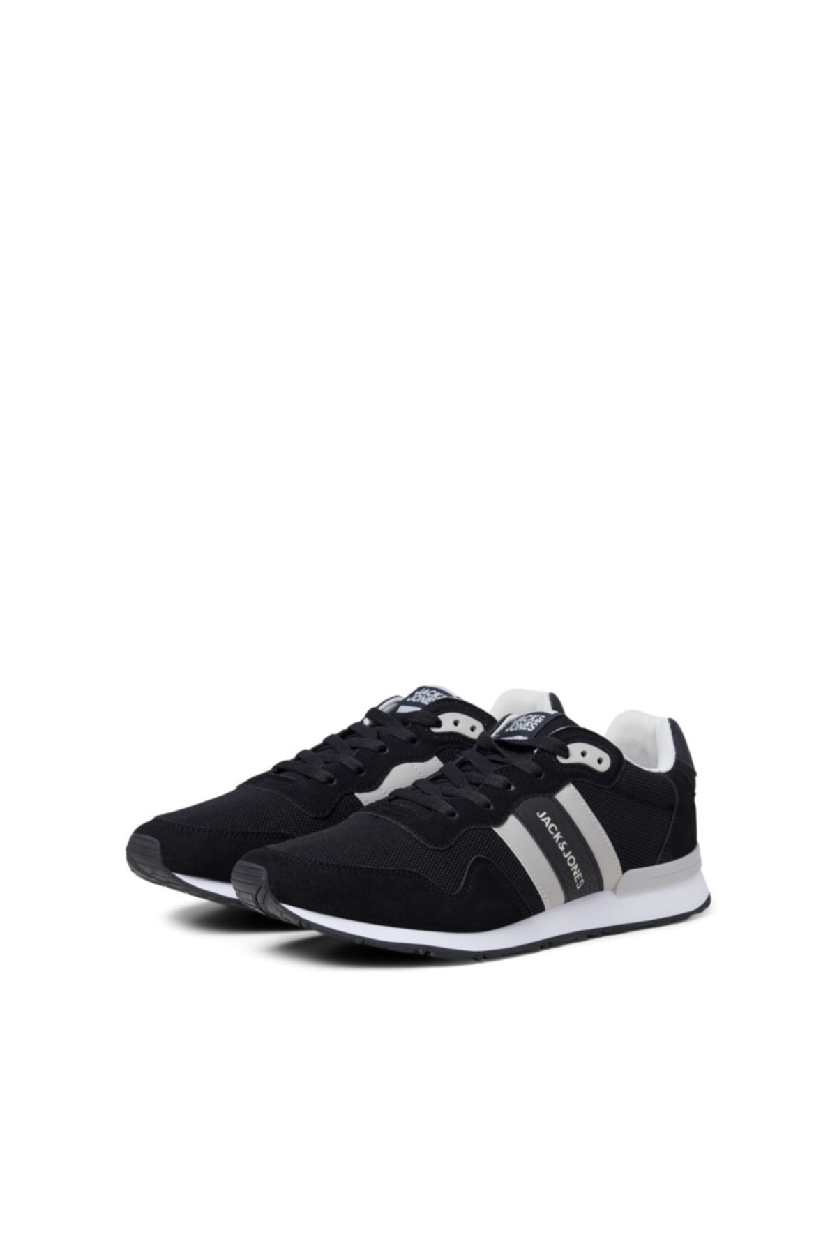 کفش کژوال جک اند جونز مردانه کائوچو خاکستری  هندسی      Daily/روزانه | Jack & Jones TYC00404795011 - تصویر 4