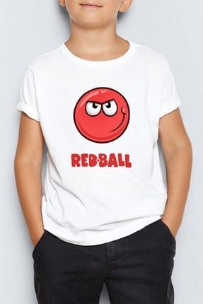 Red Ball 4 Crazy Kırmızı Top Redball Çocuk Tişört Mr-03 PRA-5787308-425727
