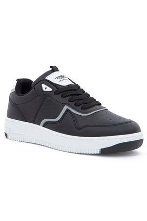 Unisex Siyah Beyaz Sneaker Günlük Spor Ayakkabı 2077 TOMSKING-2077