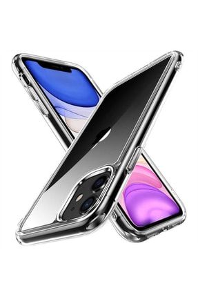Iphone 11 Uyumlu Kılıf Professional Sararmayan Extra Koruyucu Lissome Şeffaf Silikon forst5