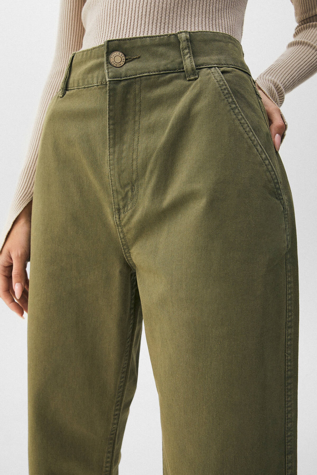 Pull \u0026 Bear Carpenter Chino Pantolon 