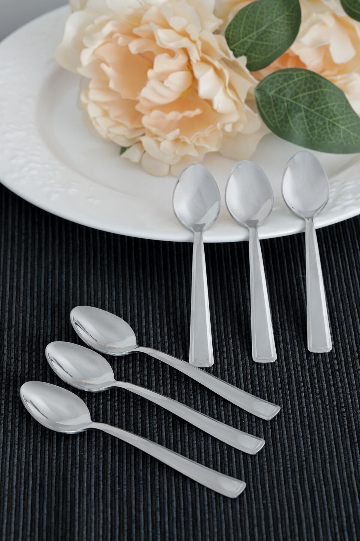 Wonder-Lux Stainless Steel 2.50 mm Milas 6 Teaspoons 2