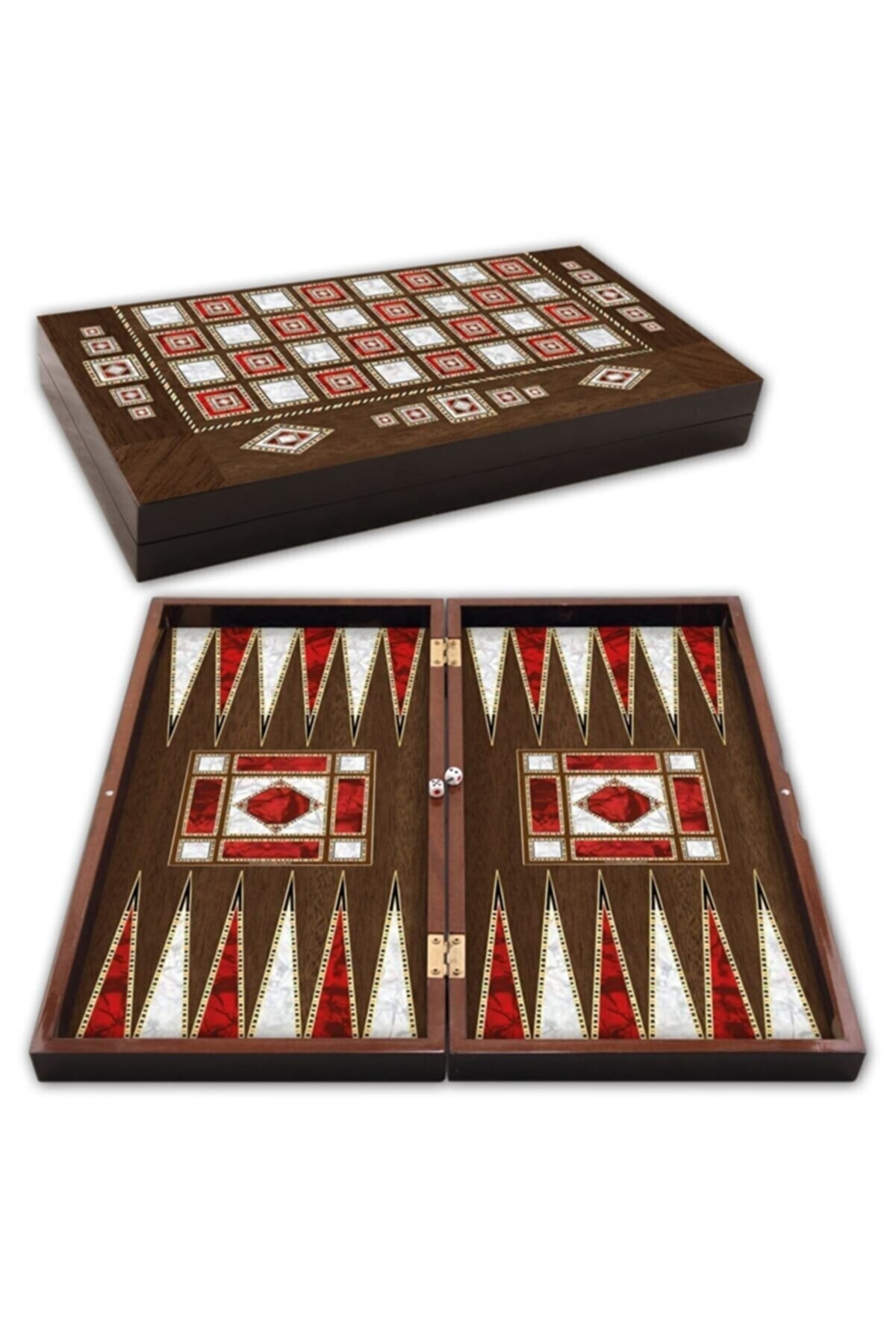 Genel Markalar Sedef Kaplama Tavla Takımı