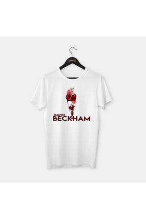 David Beckham - Özel Çizim Tasarım Legends Serisi, Penye Tişört OLT00011