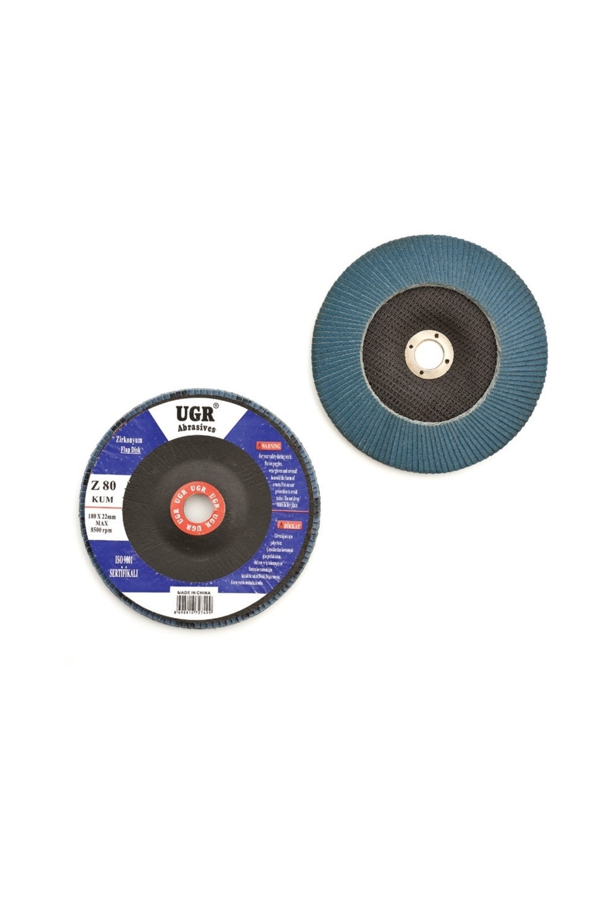 UGR Flap Disk (ZİRKONYUM OKSİT) 115mmx100 Kum (10 ADET)