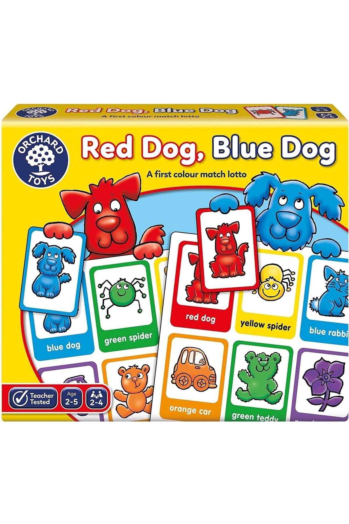 ORCHARD بازی Toys Red Dog Blue برای 2 تا 5 سال