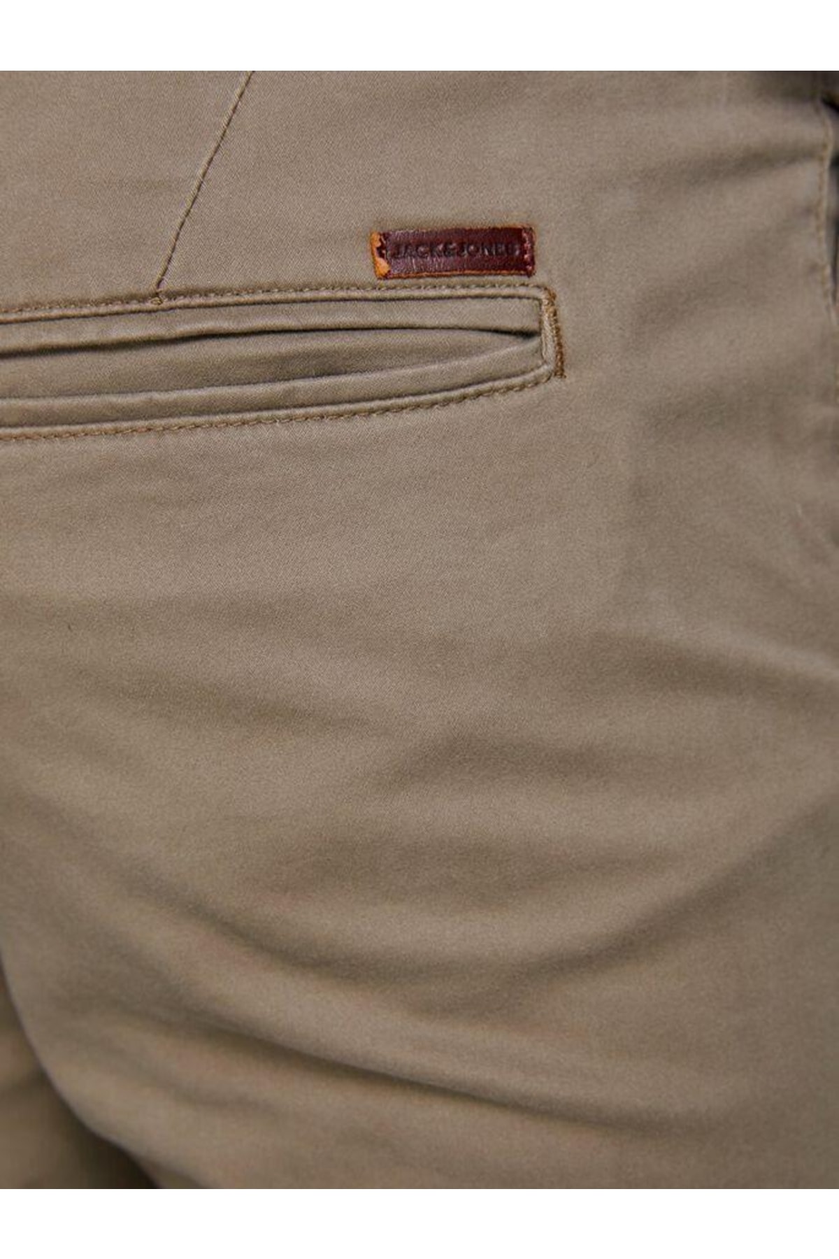 شلوار زنانه راسته فاق نرمال | جک اند جونز Jack & Jones 12150160 Beige - تصویر 6