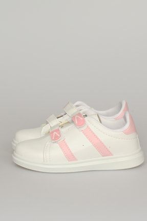 Unisex Çocuk Beyazpembe Sneakers 001-1740-22