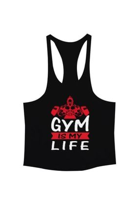 Fitness Gym Is My Life Spor Erkek Tank Top Atlet TD310921