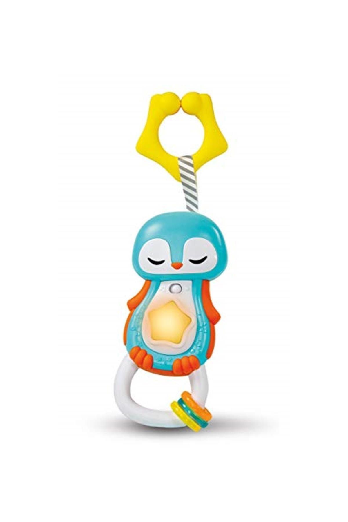 Clementoni Baby Cleمردانهtoni 17331 Interactive Penguin Rattle, 3 - 36 Months K T00017331