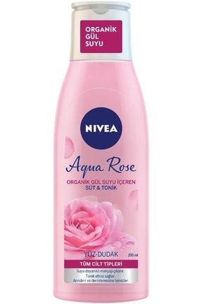 Aqua Rose Organik Gül Suyu İçeren Süt & Tonik 200 ml THTKDNNW1021735