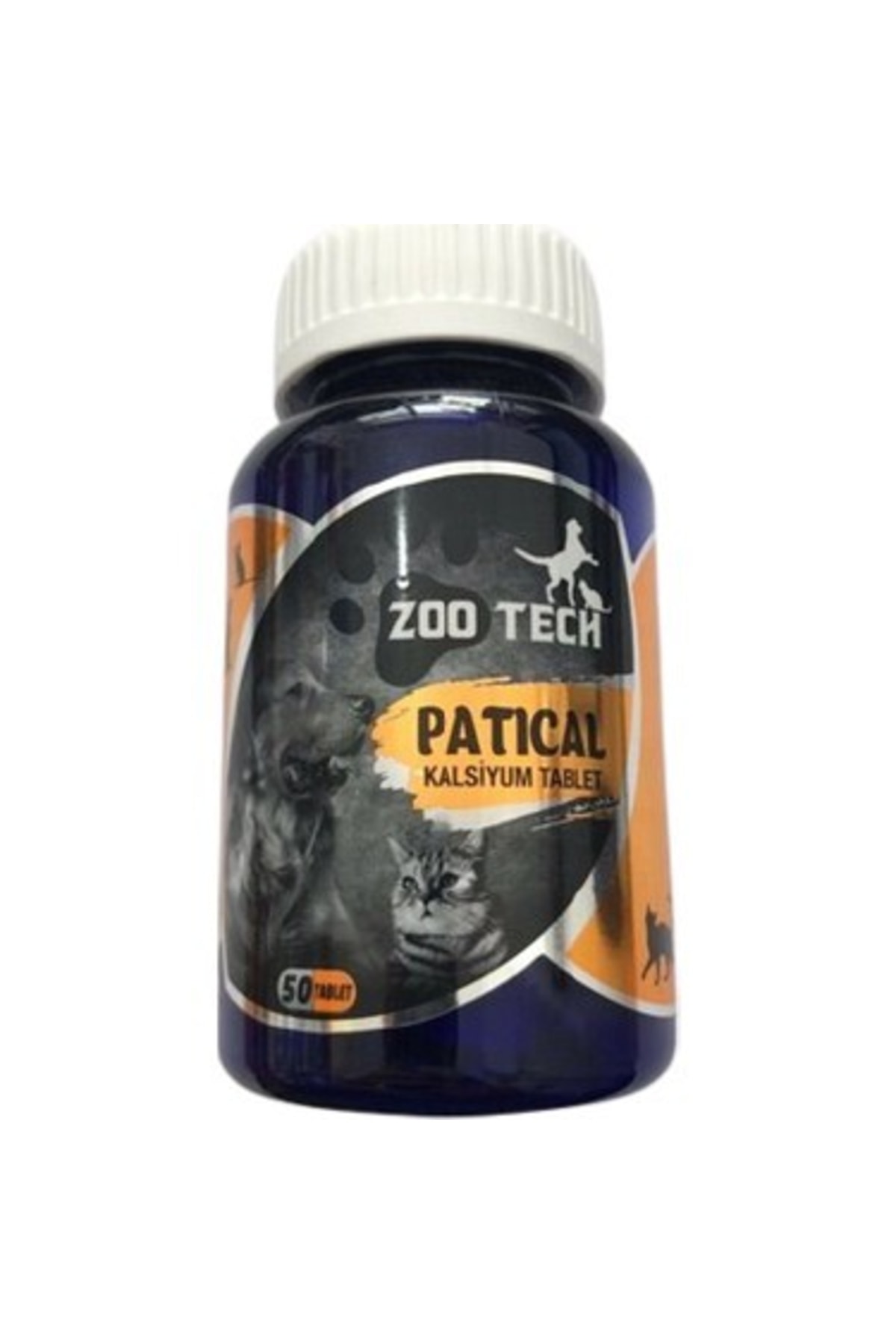 ZooTech Patical Kalsiyum Tablet (50 Tablet) Kalsiyum Fosfor D Vit