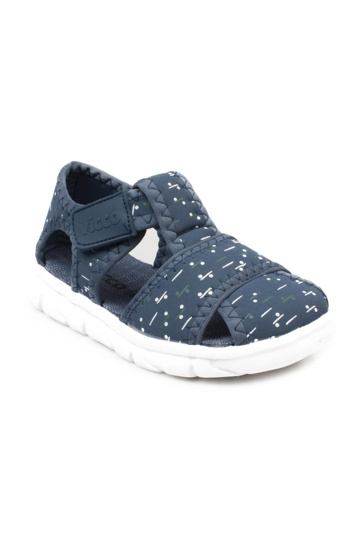 صندل بچه گانه 332.p22y306 Bumba Ii Booties Phylon Navy Blue Vicco
