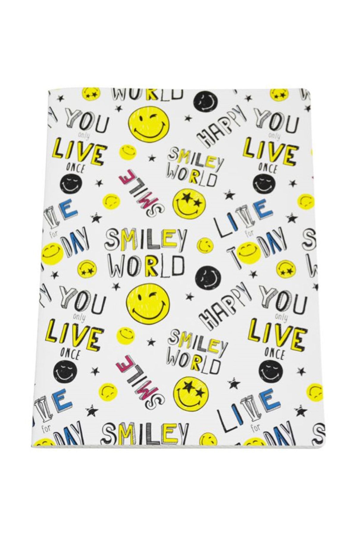Mynote-Smiley Trendy Notebook 19*26 60 Yp Checked 1