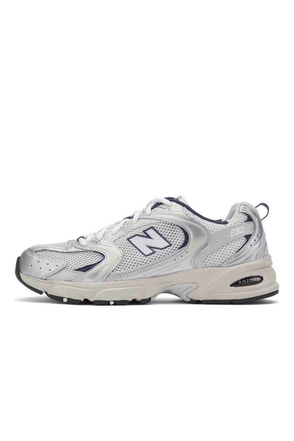 کفش اسنیکر نیو بالانس مردانه منسوجات خاکستری بیسیک رترو      اسپرت | New Balance MR530KA CN - تصویر 6