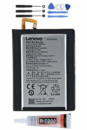 Tam Orjinal Lenovo Vibe S1 Lite S1la40 Pil Batarya Bl260 Pil Kodu 2600 Yeni Tarihli Garantili Ürün TYC00406936848
