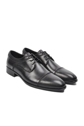 Marco Rossi Siyah Hakiki Deri Erkek Klasik Ayakkabı 1M112277