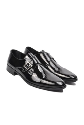 Marco Rossi Siyah Rugan Hakiki Deri Erkek Klasik Ayakkabı 1M112278