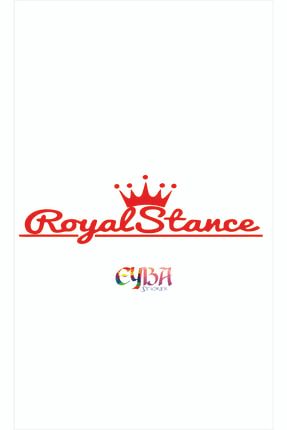 Royal Stance Oto Sticker - Araba Sticker - 45x15cm 354234235346