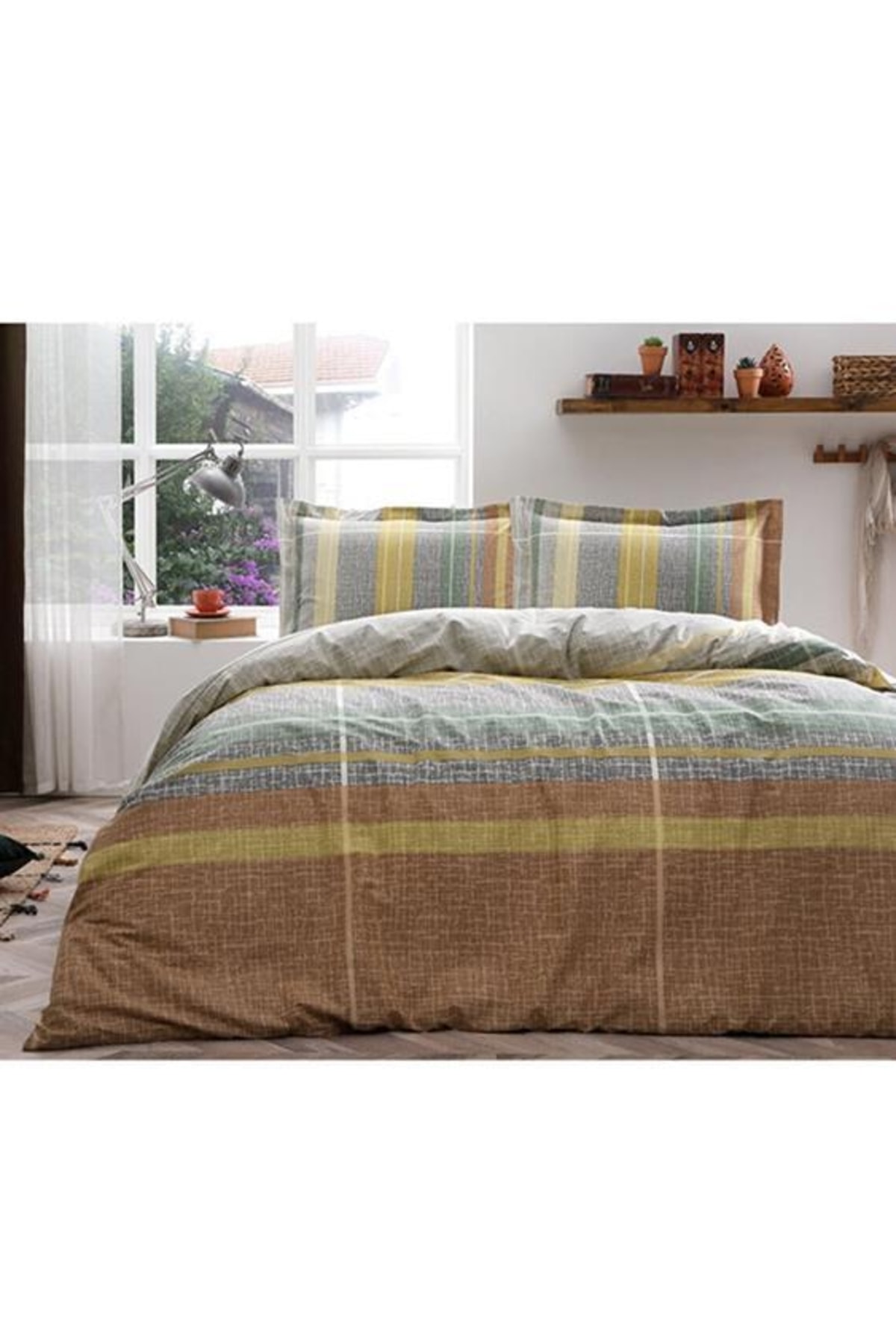 سرویس روتختی  نارنجی ازدیلکÖzdilek | MSTK09393 اورجینال - تصویر 2