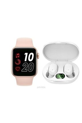 Watch 6 Series Akıllı Saat Ve Earbuds Tws E6s Bluetooth Kulaklık BYRTECHPW6BAE6S