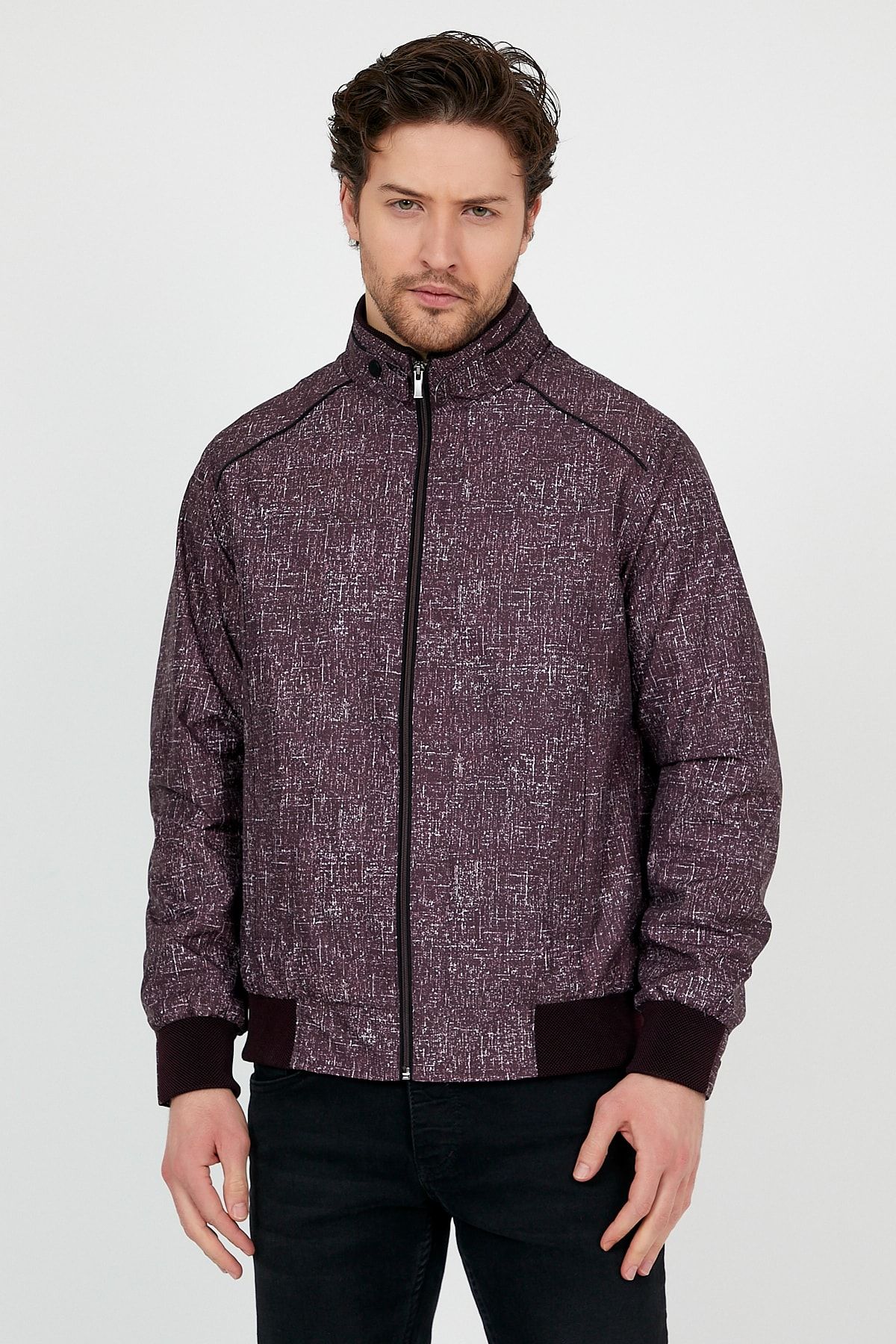 EnricoBASELLİ-Tree Patterned Summer Coat 3