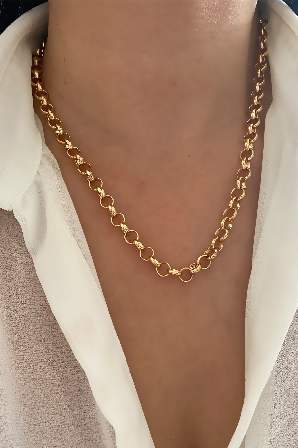 im Design Ring Classic Chain Necklace 50cm Trendyol