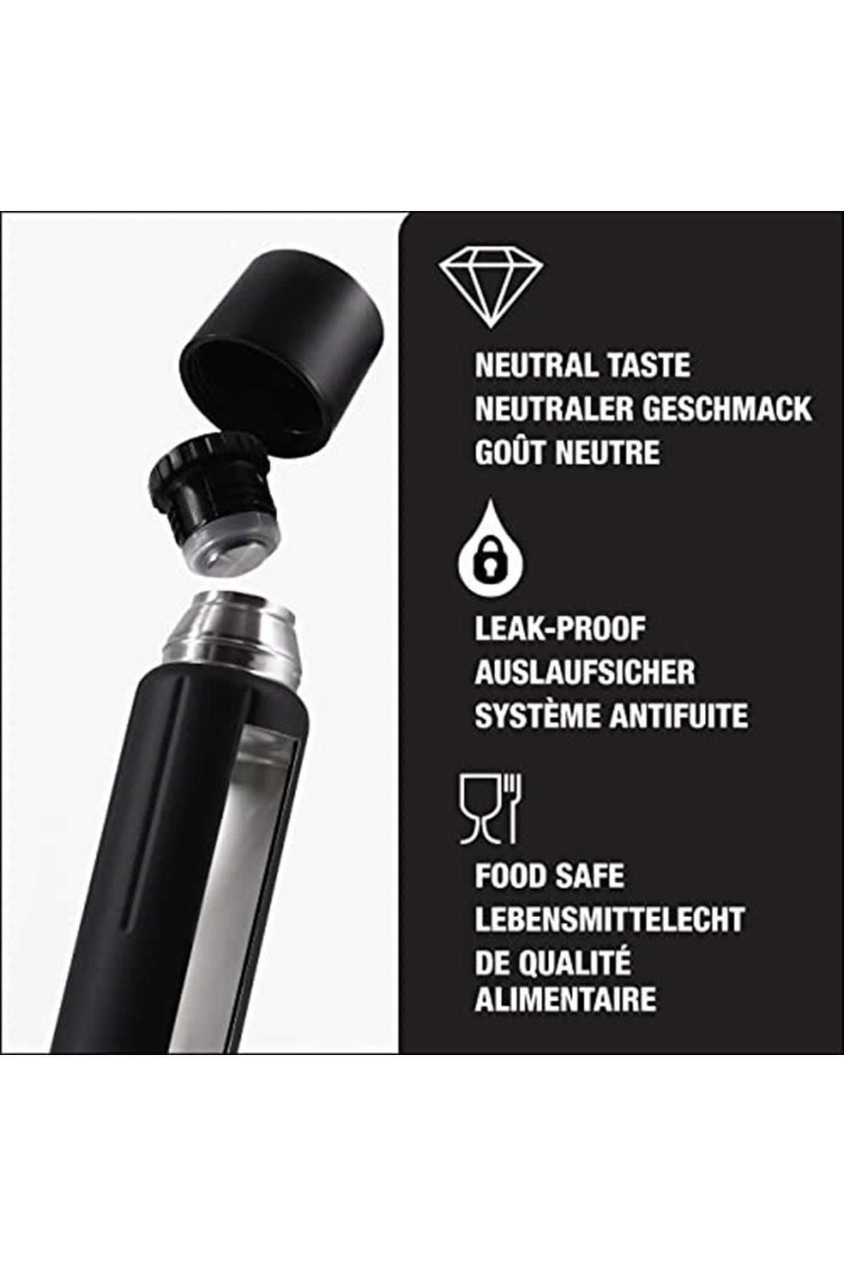 قمقمه کمپ چند رنگ 8736.00 ترمو فلاسک سنگهای قیمتی IBT Obsidian 1.1 Lt Matara Sigg