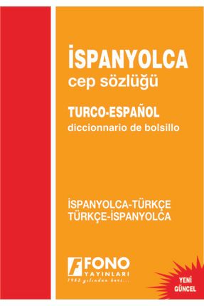 Ispanyolca Cep Sözlüğü Ispanyolca/türkçe - Türkçe/ispanyolca 596571