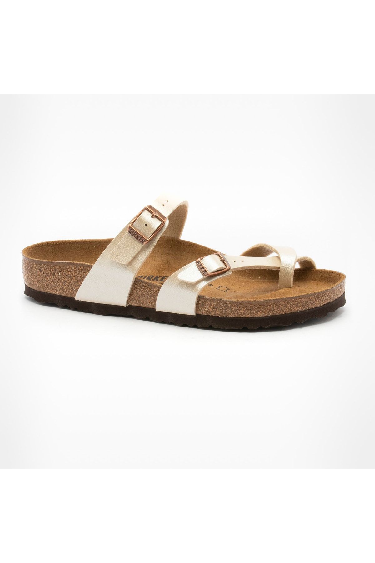 دمپایی زنانه / دخترانه 071661 Mayarı Bf Graceful Pearl White Birkenstock